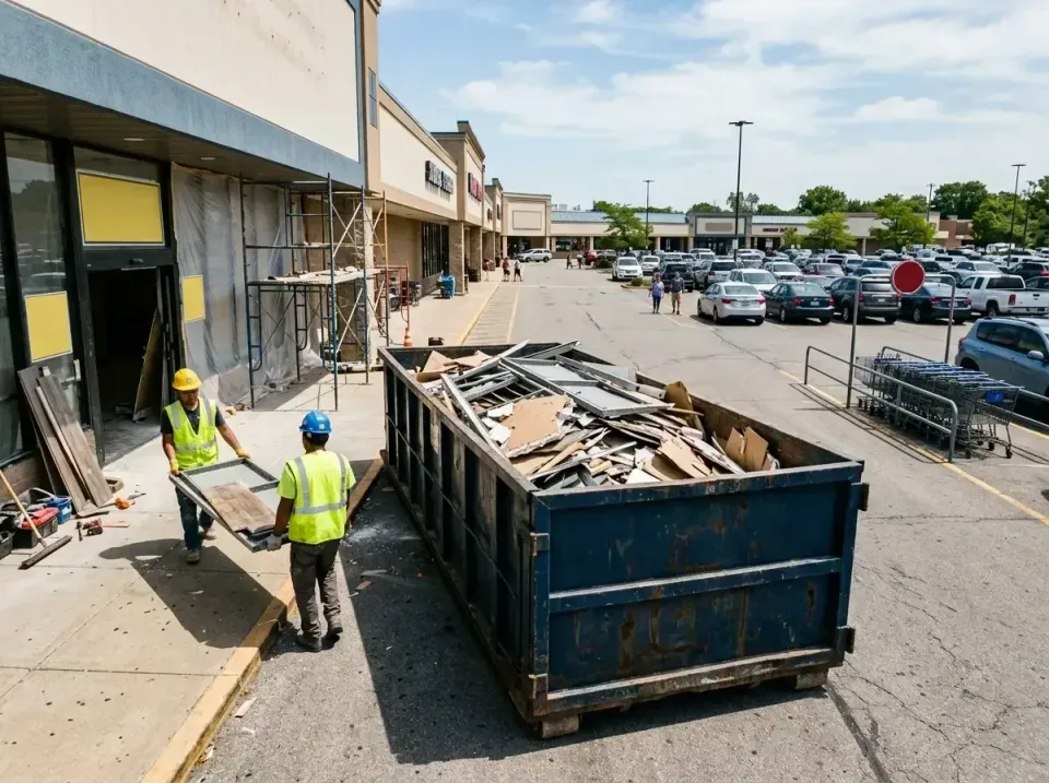 retail-store-renovation-debris-003 — frequently asked questions, Roll-off Dumpster Rentals in Spanish Fort, AL